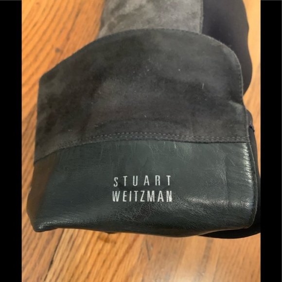 Stuart Weitzman Smoke Suede 5050 - Picture 2 of 5